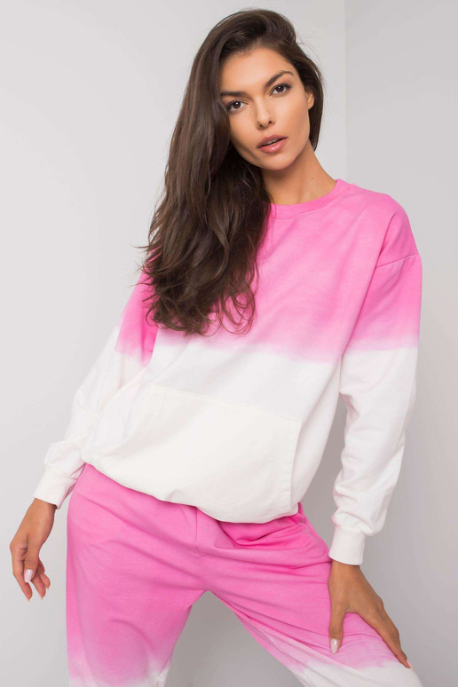 Růžový komplet s kalhotami Velinda