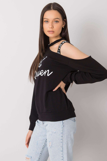 Černá halenka s potiskem...