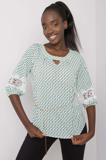 Halenka Jazmin bílá a zelená