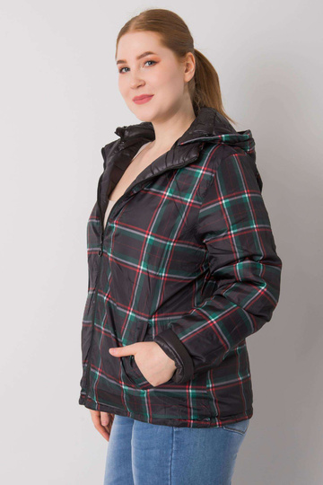 Černá oboustranná bunda...