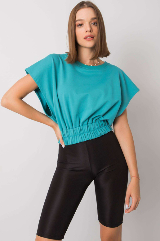 Krátká tyrkysová mikina Antigua Krátká tyrkysová mikina Antigua