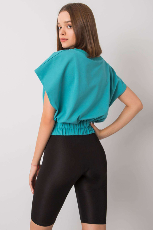 Krátká tyrkysová mikina Antigua Krátká tyrkysová mikina Antigua