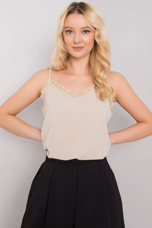 Béžový top Jasmine