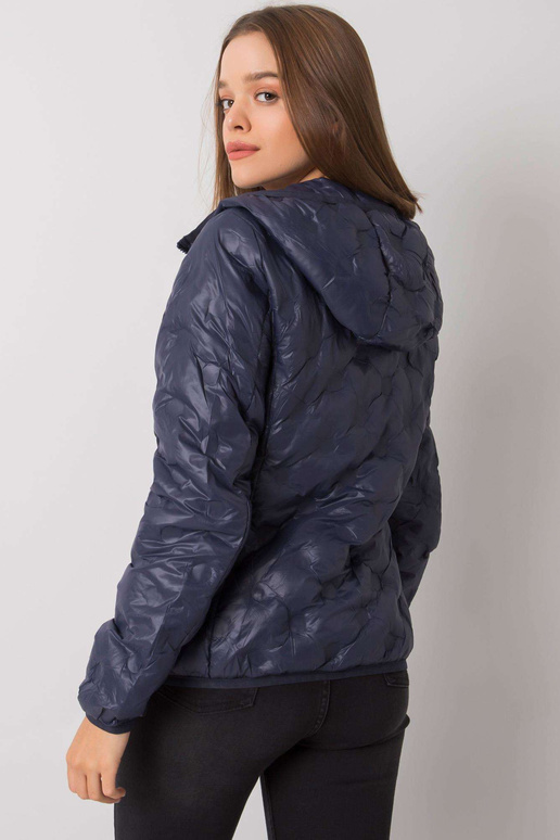 Námořnická modrá dámská bunda s...