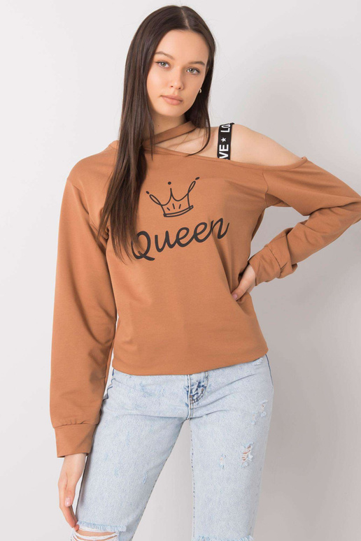 Velbloudí halenka s potiskem Glenda