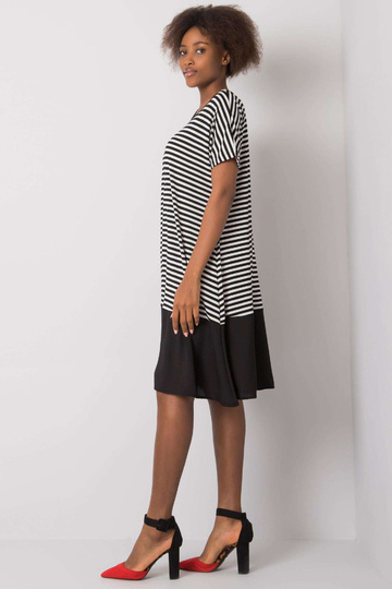 Šaty-TO-SK-1630.71P-bílo-černé