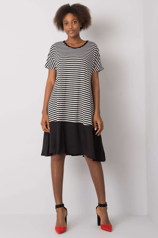 Šaty-TO-SK-1630.71P-bílo-černé