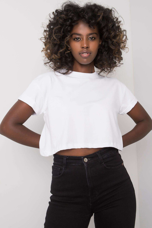 Bílé krátké tričko Braelyn