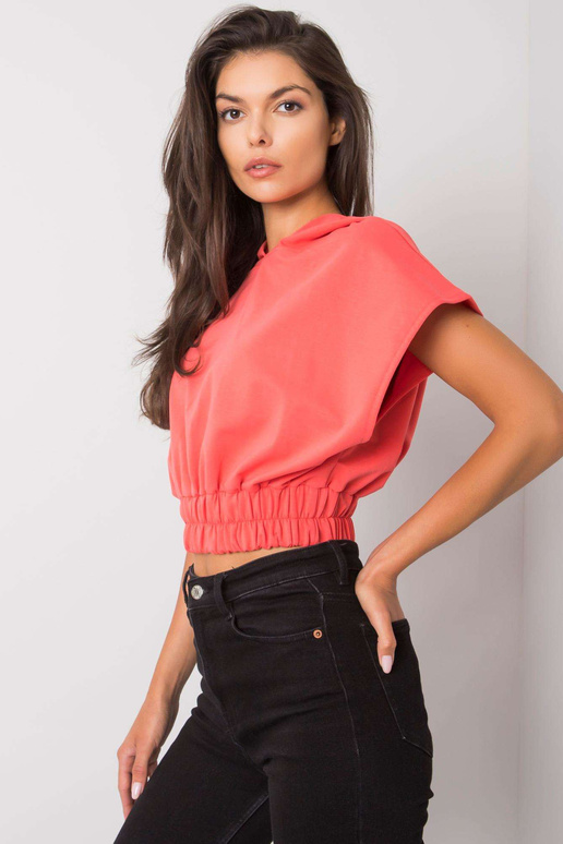 Mikina Jeneen Coral s krátkým rukávem Mikina Jeneen Coral s krátkým rukávem