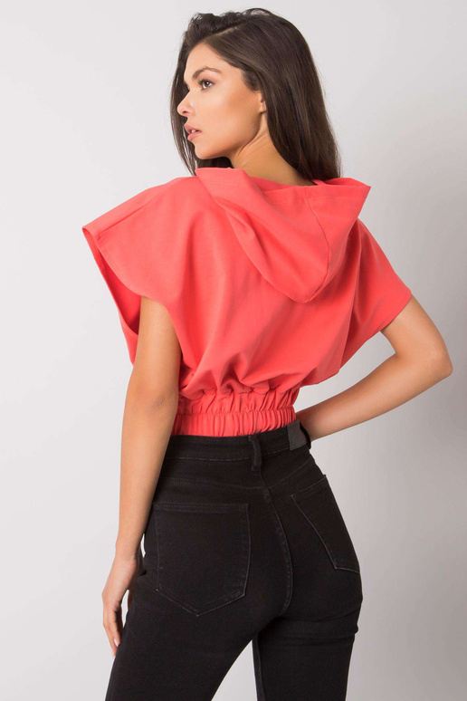 Mikina Jeneen Coral s krátkým rukávem Mikina Jeneen Coral s krátkým rukávem