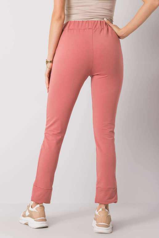 Špinavé růžové tepláky s Karen výšivkou