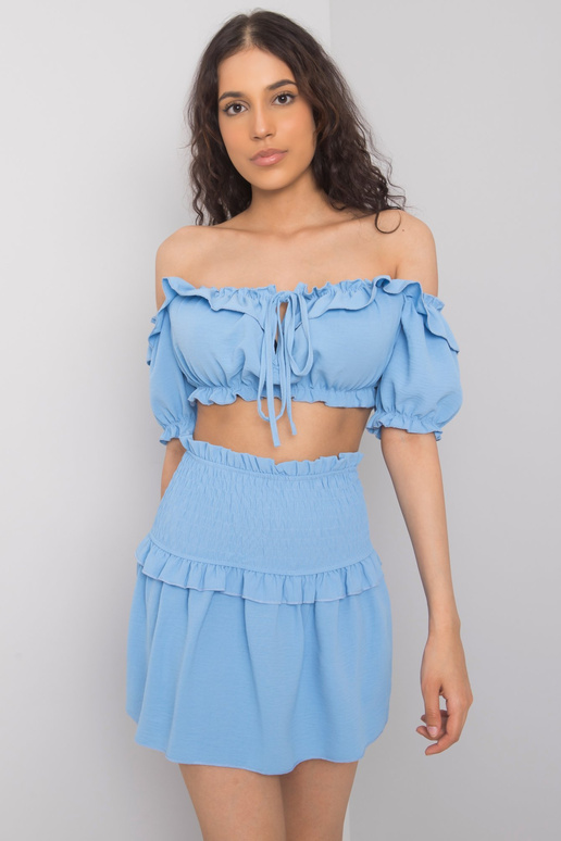 Modrá minisukně Joanna OCH BELLA