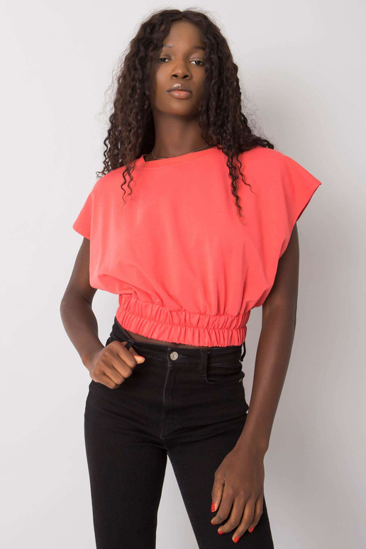 Korálová krátká mikina Antigua