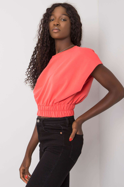 Korálová krátká mikina Antigua