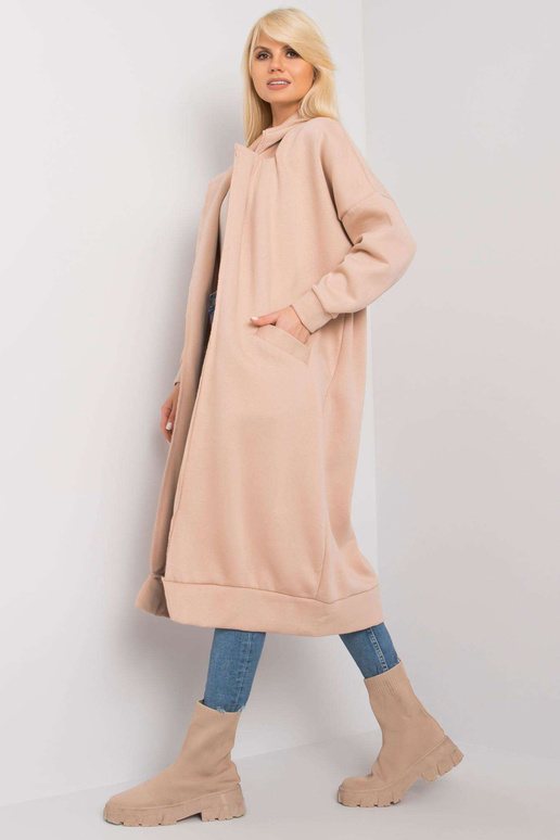 Béžová vycpaná mikina Lily