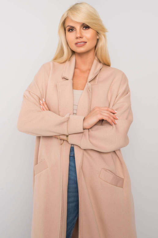 Béžová vycpaná mikina Lily