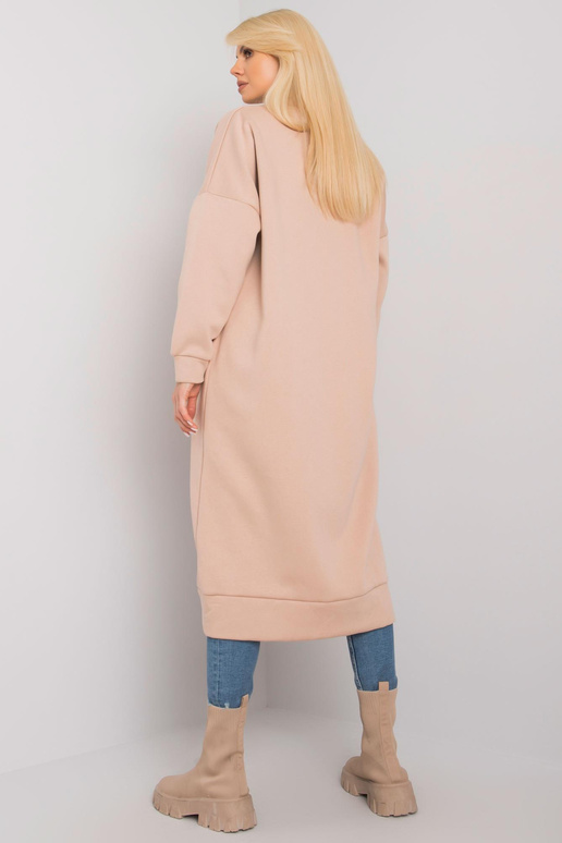 Béžová vycpaná mikina Lily