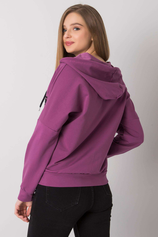 Kreslená mikina s kapucí Violet Diane