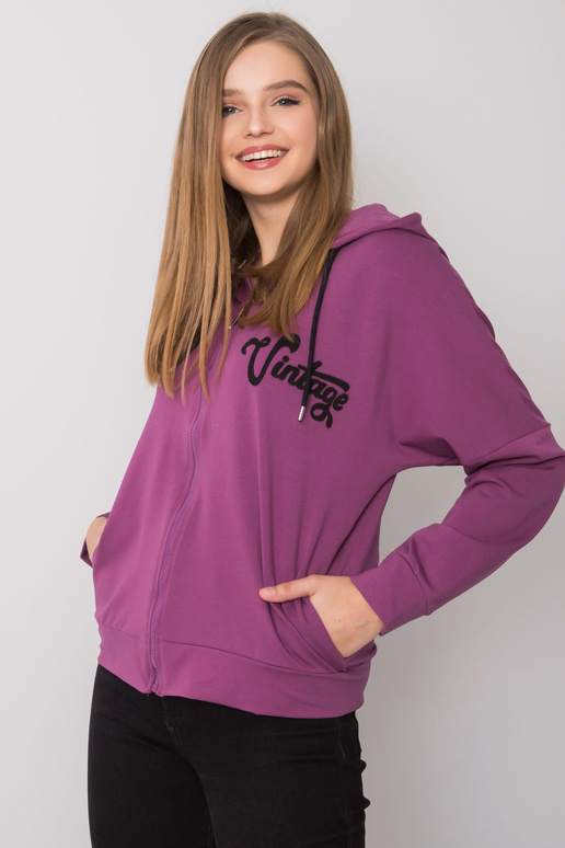 Kreslená mikina s kapucí Violet Diane