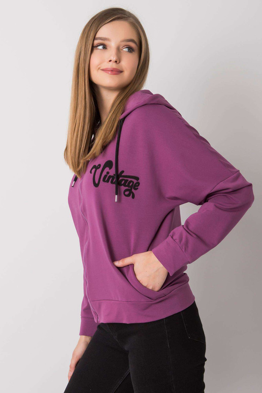 Kreslená mikina s kapucí Violet Diane
