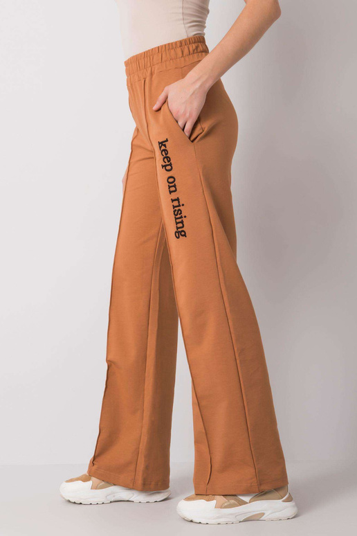 Dennise světle hnědé tepláky s...