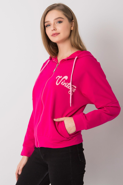 Mikina s kapucí Diane Fuchsia