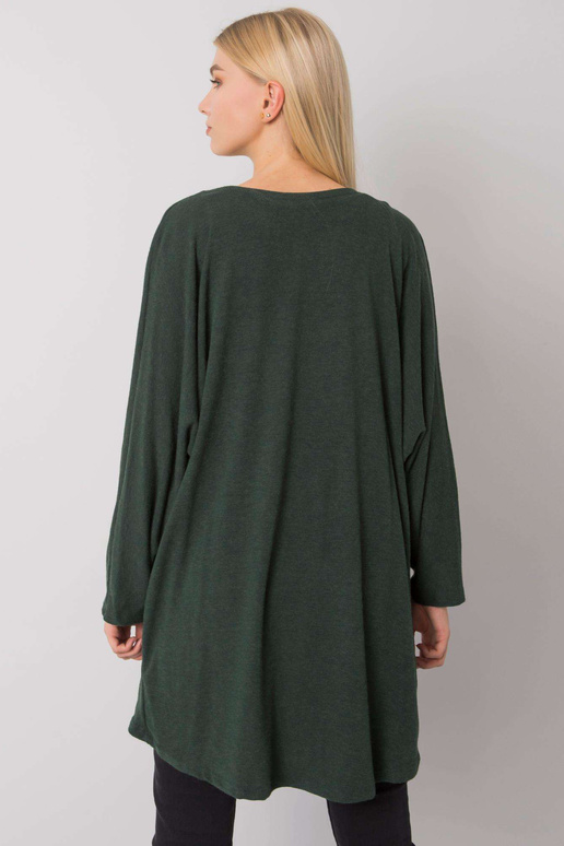 Tmavě zelený rubínový přehoz na postel Tmavě zelený rubínový přehoz na postel