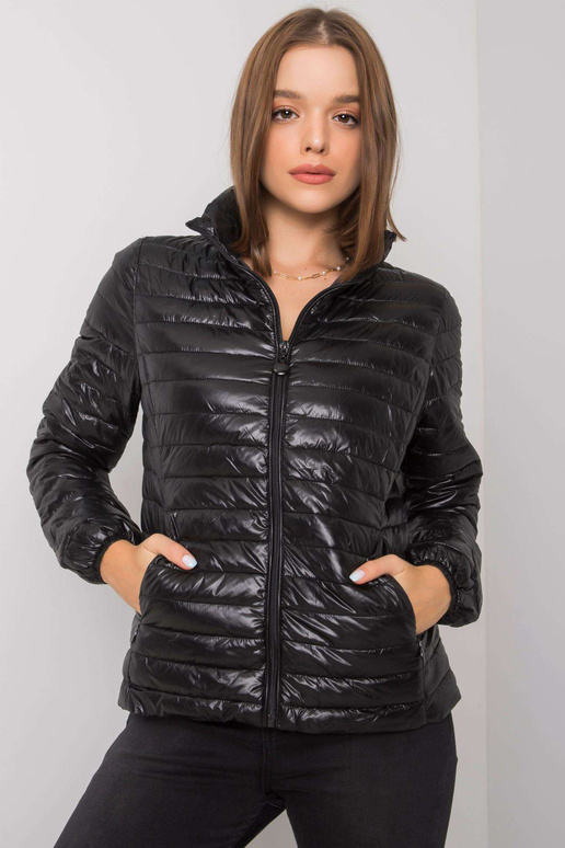 Černá přechodová bunda Arina