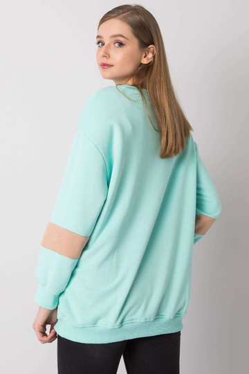Mint oversize mikina s...