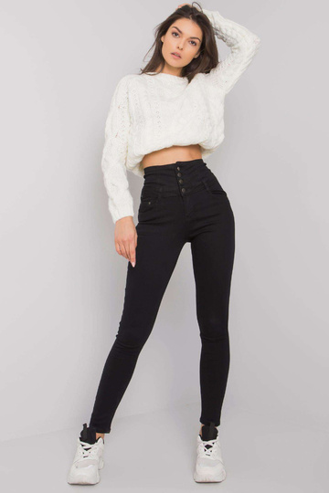 Černé džíny Garland Tube s...