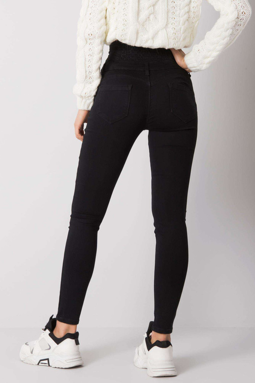 Černé džíny Garland Tube s vysokým pasem