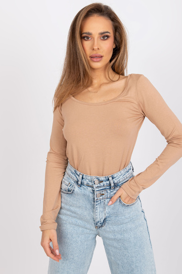 Béžová halenka basic Toulouse