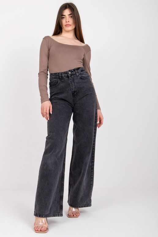 Tmavě béžová halenka s viskózou Toulouse