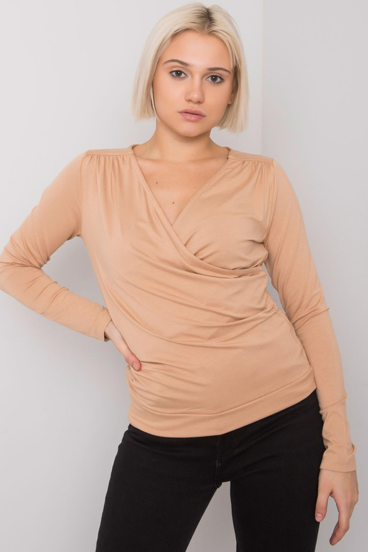 Béžová halenka Alicante s dlouhým...