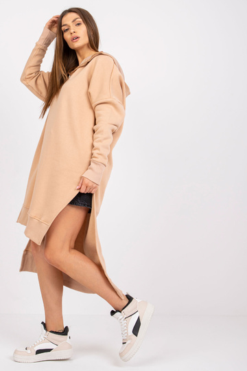 Béžová mikina s mikinou Quito 2