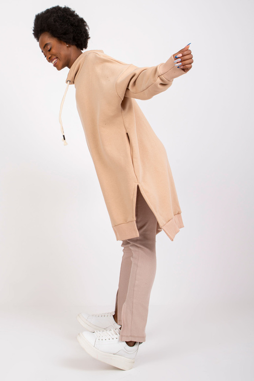 Béžová mikinová tunika Martil Béžová mikinová tunika Martil