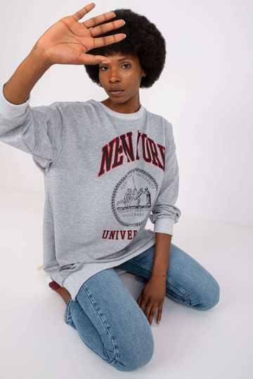 Šedá melanžová dlouhá... 2