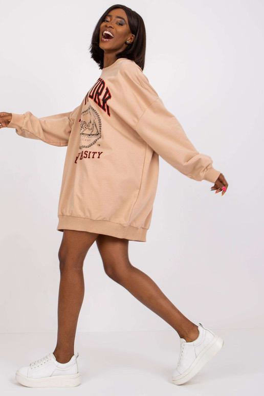 Béžová oversized mikina Isla Béžová oversized mikina Isla