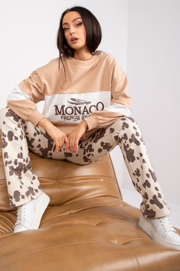 Béžová mikina s nápisem... 2