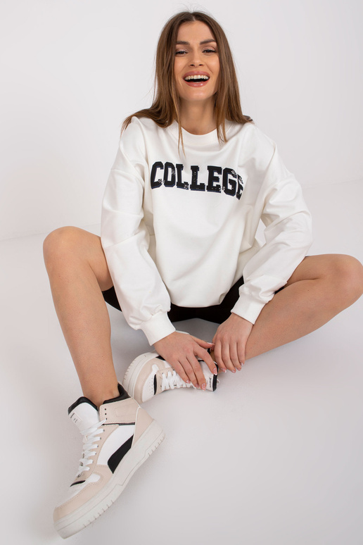 Bílá dámská mikina Jessica Cotton
