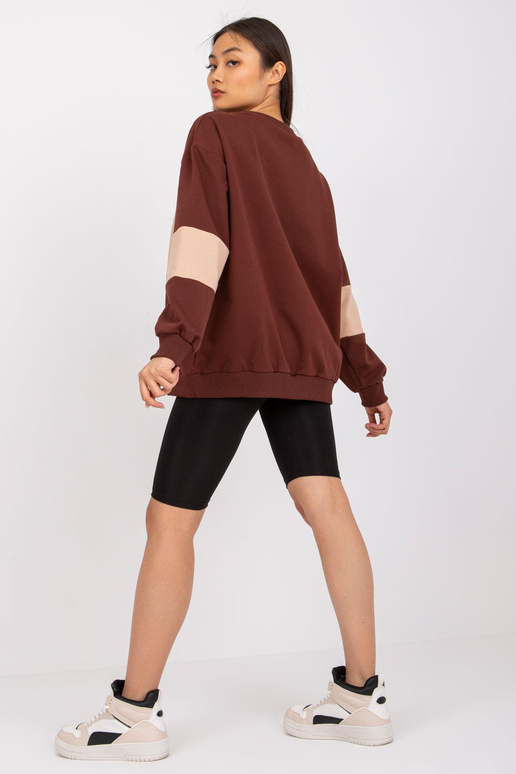 Tmavě hnědá dámská mikina Bethany