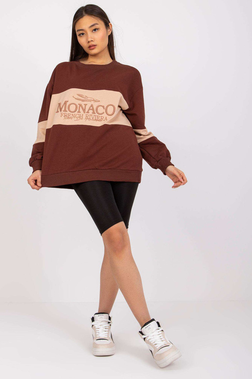 Tmavě hnědá dámská mikina Bethany