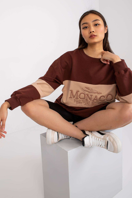 Tmavě hnědá dámská mikina Bethany