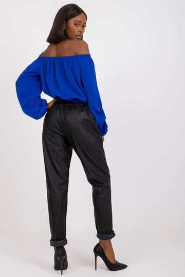 Černé rovné kalhoty Lana s... 2