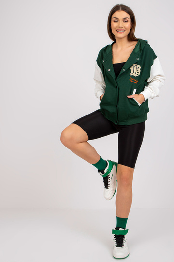 Tmavě zelená baseballová... 2