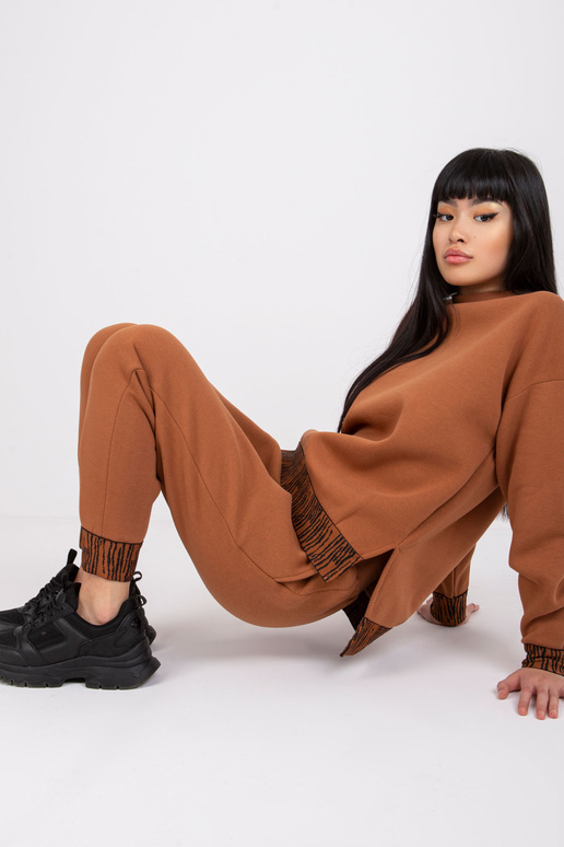 Světle hnědá tepláková souprava Oslo