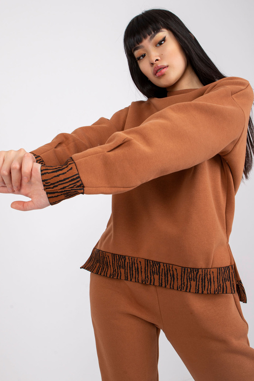 Světle hnědá tepláková souprava Oslo