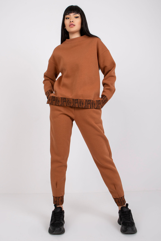 Světle hnědá tepláková souprava Oslo