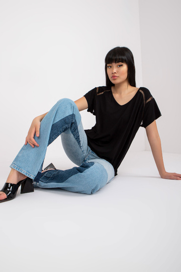 Černá viskózová ležérní... 2