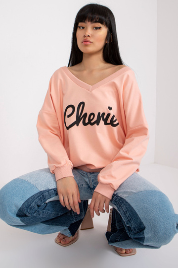 Světle růžová oversized...